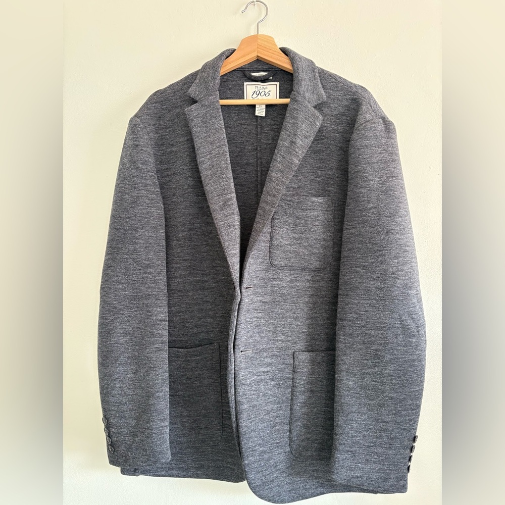 Men's Jos A Bank Gray Casual Blazer